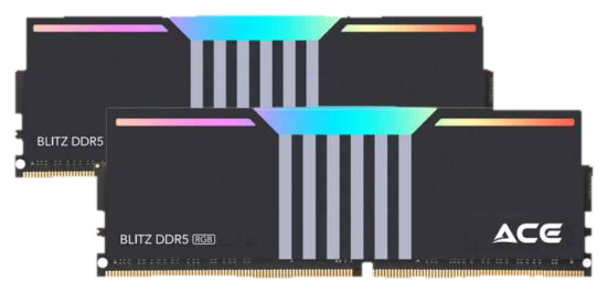 ACE Blitz RGB DDR5 32GB (2×16GB) 6000MHz CL40