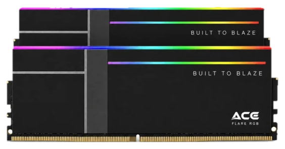 ACE Flare RGB DDR5 32GB (2×16GB) 6000MT/s CL38